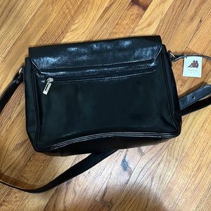 Made in Italy - Genuine Leather laptop travel bag - briefcase